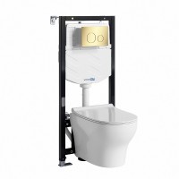 Комплект унитаза с инсталляцией WasserKRAFT Aller 10TLT.010.ME.PG02.H001