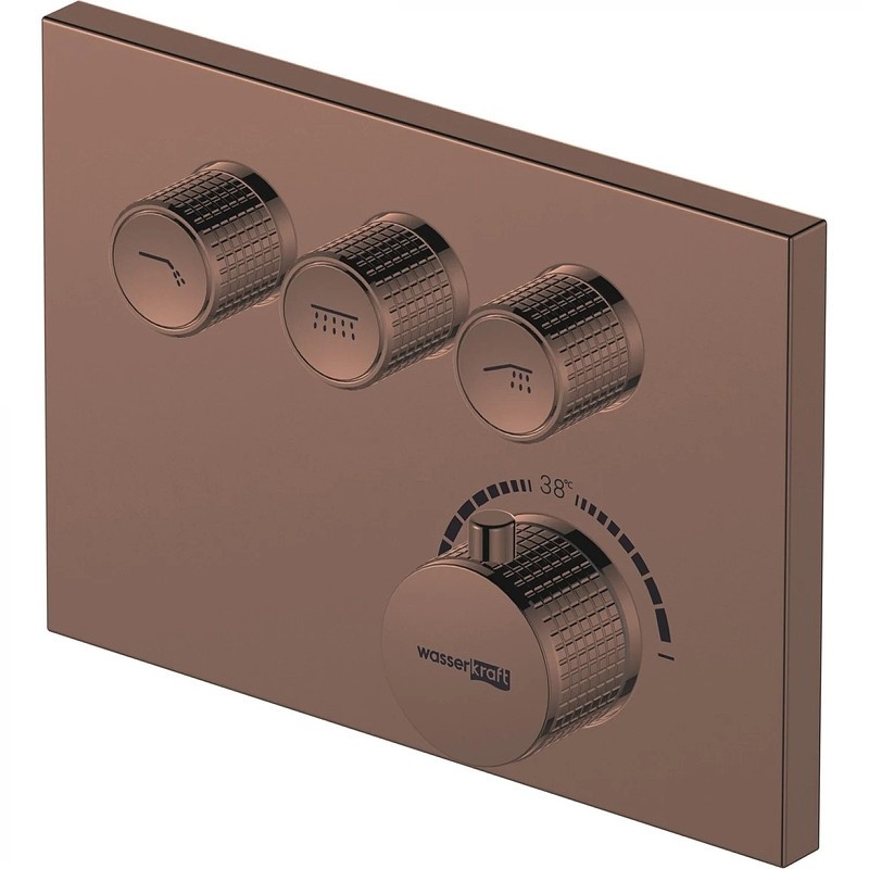Смеситель для душа WasserKRAFT Asphe 7758 Thermo с термостатом