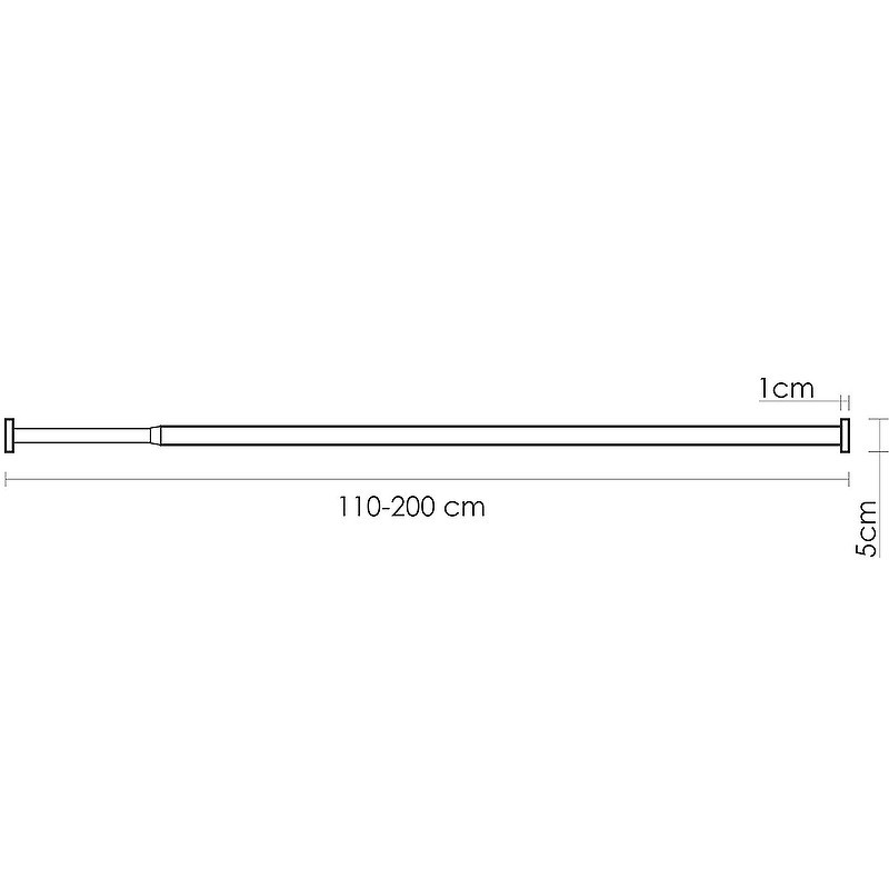 Карниз для ванны WasserKRAFT Kammel SC-831120