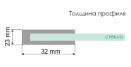 Душевой уголок WasserKRAFT Dill 90x90 61S01