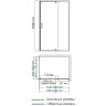 Душевой уголок WasserKRAFT Aisch 120x100 55P10