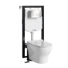 Комплект унитаза с инсталляцией WasserKRAFT Vils 56TLT.010.ME.BN03.H001