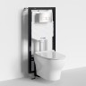 Комплект унитаза с инсталляцией WasserKRAFT Vils 56TLT.010.ME.BN03.H001