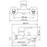 Смеситель для ванны WasserKRAFT Vils 5601