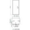 Душевой уголок WasserKRAFT Salm 100x90 27I41