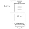 Мыльница WasserKRAFT Tauber K-64429