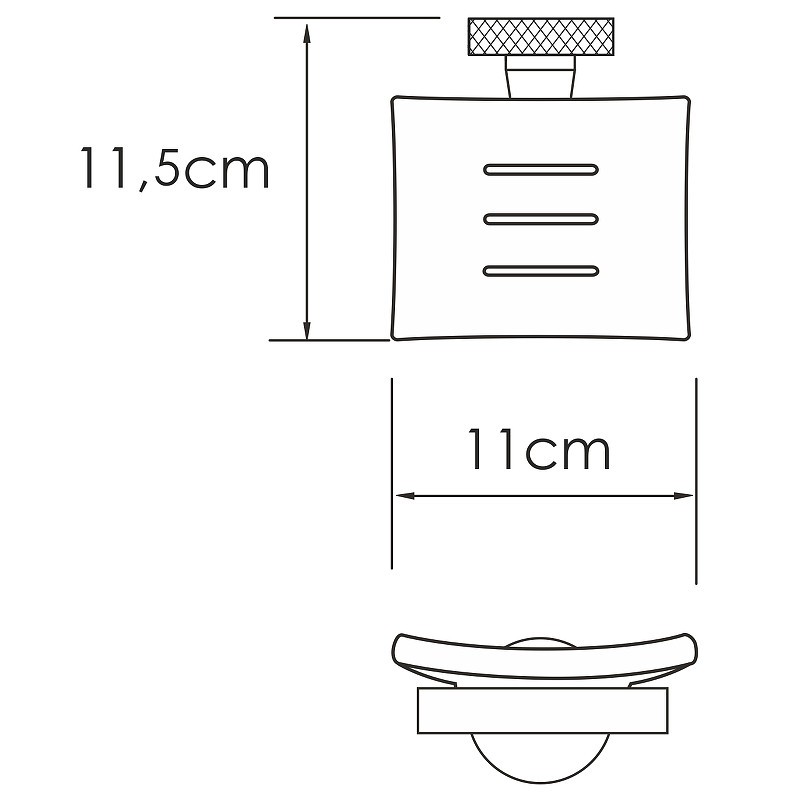 Мыльница WasserKRAFT Tauber K-64429