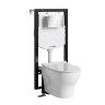 Комплект унитаза с инсталляцией WasserKRAFT Vils 56TLT.010.ME.CH04.H001