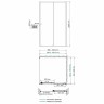 Душевой уголок WasserKRAFT Dill 100x80 61S17