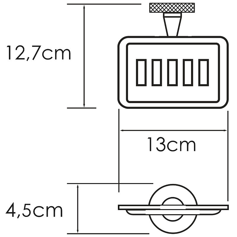 Мыльница WasserKRAFT Tauber K-64469