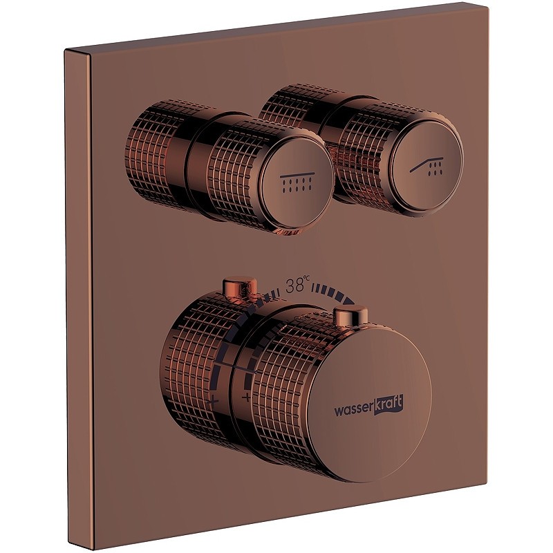 Смеситель для душа WasserKRAFT Asphe 7748 Thermo с термостатом