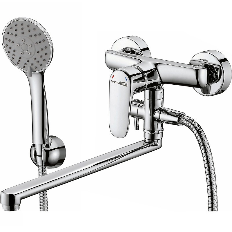 Смеситель для ванны WasserKRAFT Vils 5602L универсальный