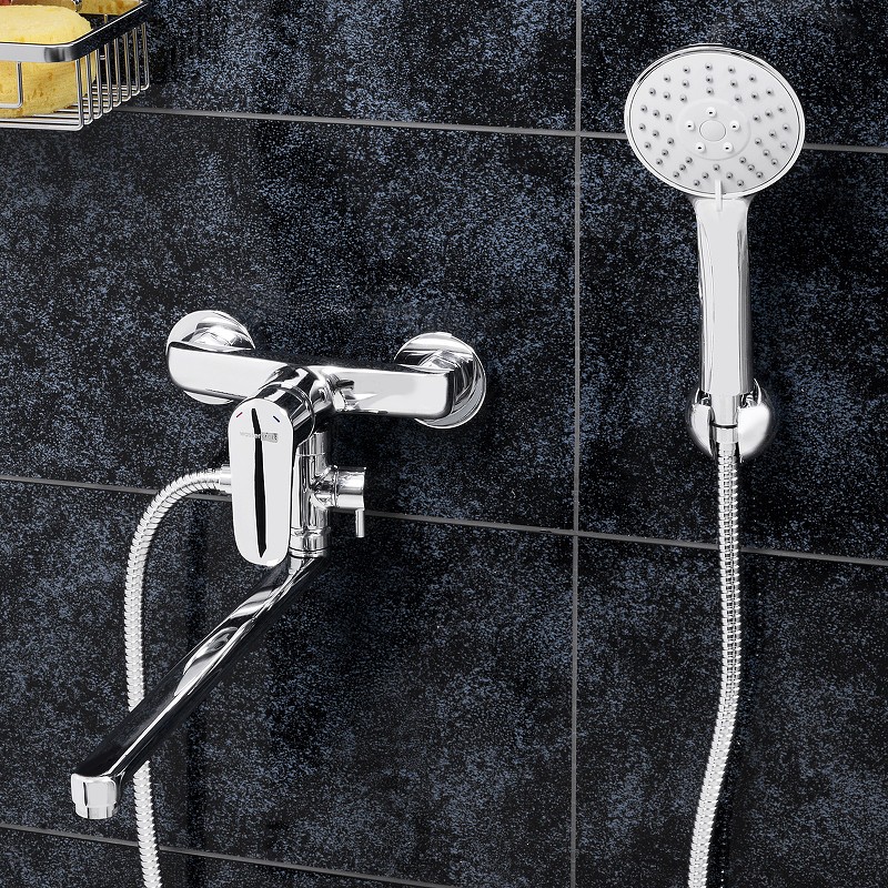 Смеситель для ванны WasserKRAFT Vils 5602L универсальный
