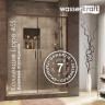 Душевой уголок WasserKRAFT Lippe 170x80 45S53