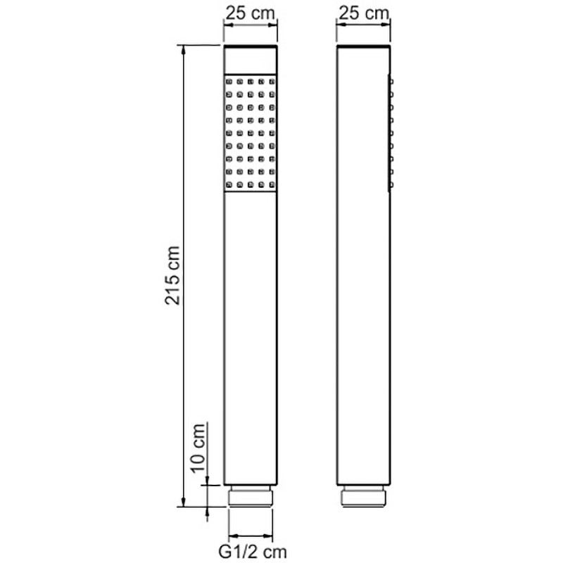 Ручной душ WasserKRAFT A106
