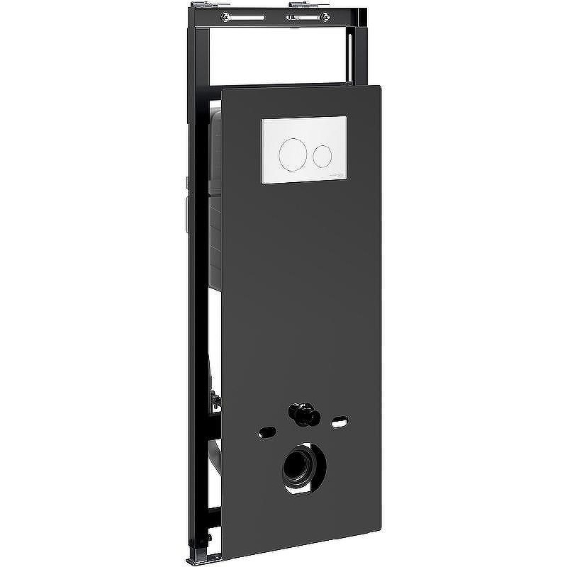 комплект инсталляции с клавишей и бачком WasserKRAFT Salm 27TLT.010.ME.BL.WH02 для унитаза