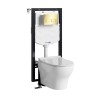 Комплект унитаза с инсталляцией WasserKRAFT Vils 56TLT.010.ME.PG03.H001