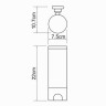 Диспенсер для ватных дисков WasserKRAFT K-1079