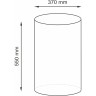 Корзина для белья WasserKRAFT Rossel WB-572