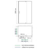 Душевой уголок WasserKRAFT Spree 100х90 14P22