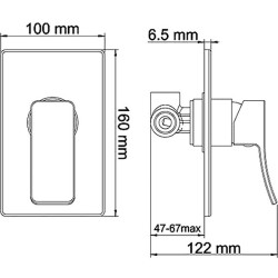 Гигиенический душ WasserKRAFT Aller A106157