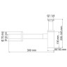 Сифон для раковины WasserKRAFT A072
