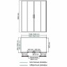 Душевой уголок WasserKRAFT Lippe 160x100 45S52