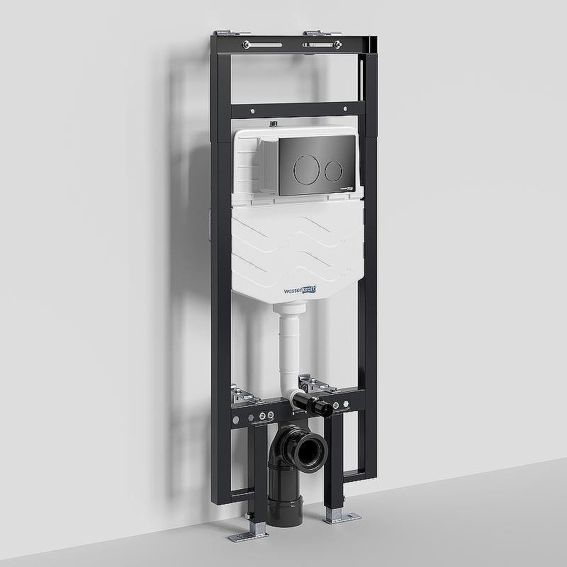 монтажная рама WasserKRAFT Dinkel 58TLT.010.ME.PB02 для унитаза