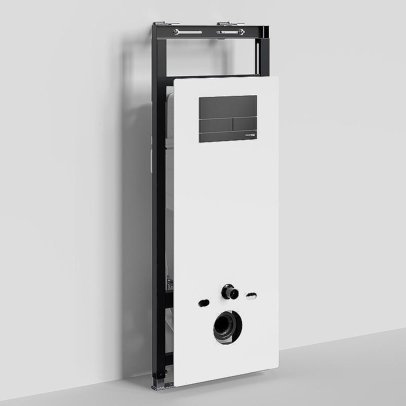 монтажная рама WasserKRAFT Salm 27TLT.010.ME.WH.MB04 для унитаза