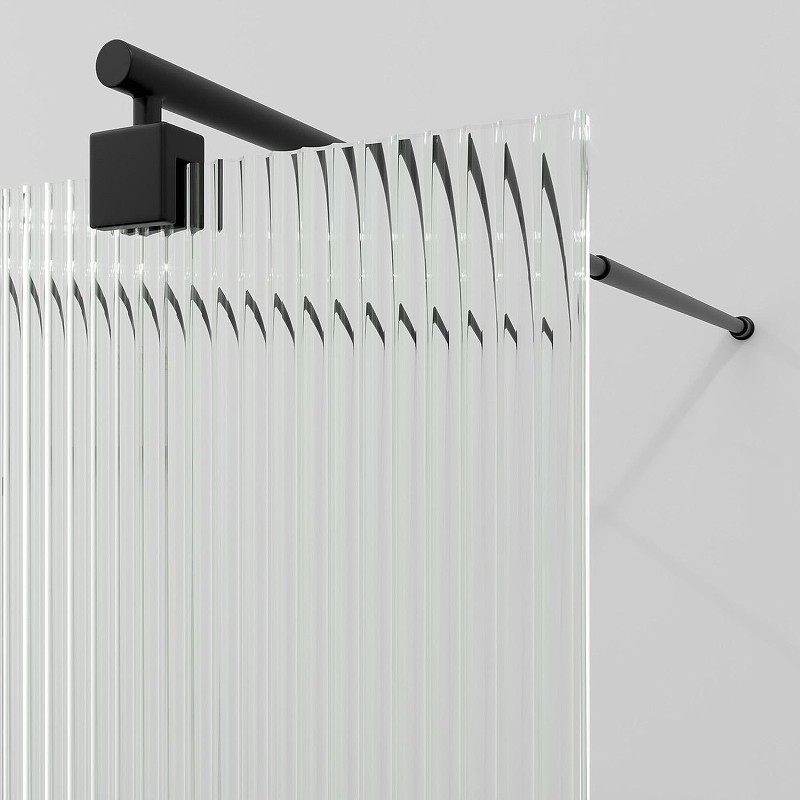 Душевая перегородка WasserKRAFT Vechte 90 60W39MB-FL
