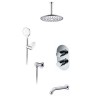 Душевая система WasserKRAFT Berkel A174868 Thermo с термостатом