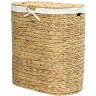 Корзина для белья WasserKRAFT Dill WB-610-L с крышкой