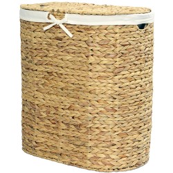 Корзина для белья WasserKRAFT Dill WB-610-L с крышкой