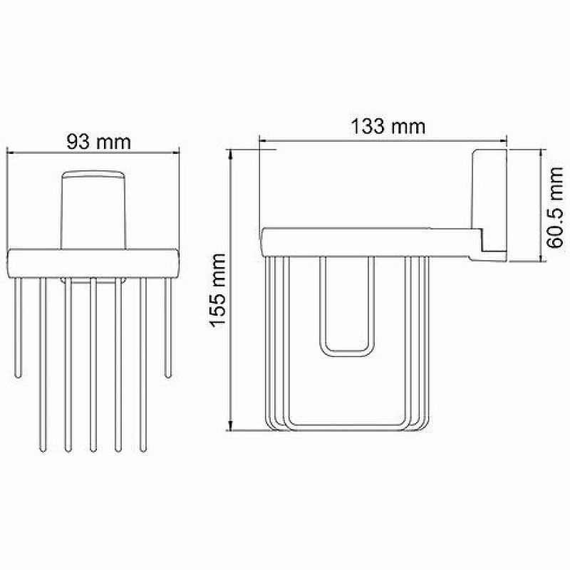 Держатель освежителя воздуха WasserKRAFT Leine K-5045