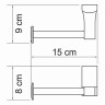 Держатель туалетной бумаги WasserKRAFT Leine K-5096