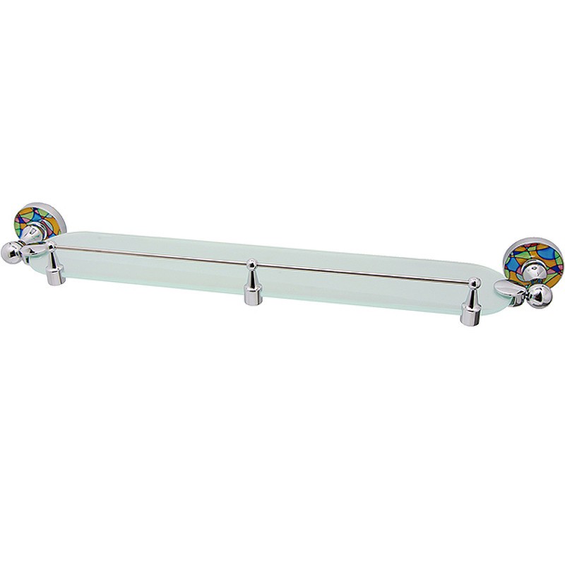 Стеклянная полка WasserKRAFT Diemel K-2244