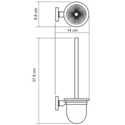 Ершик для унитаза WasserKRAFT Diemel K-2227