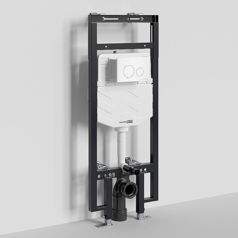 монтажная рама WasserKRAFT Dinkel 58TLT.010.ME.WH02 для унитаза