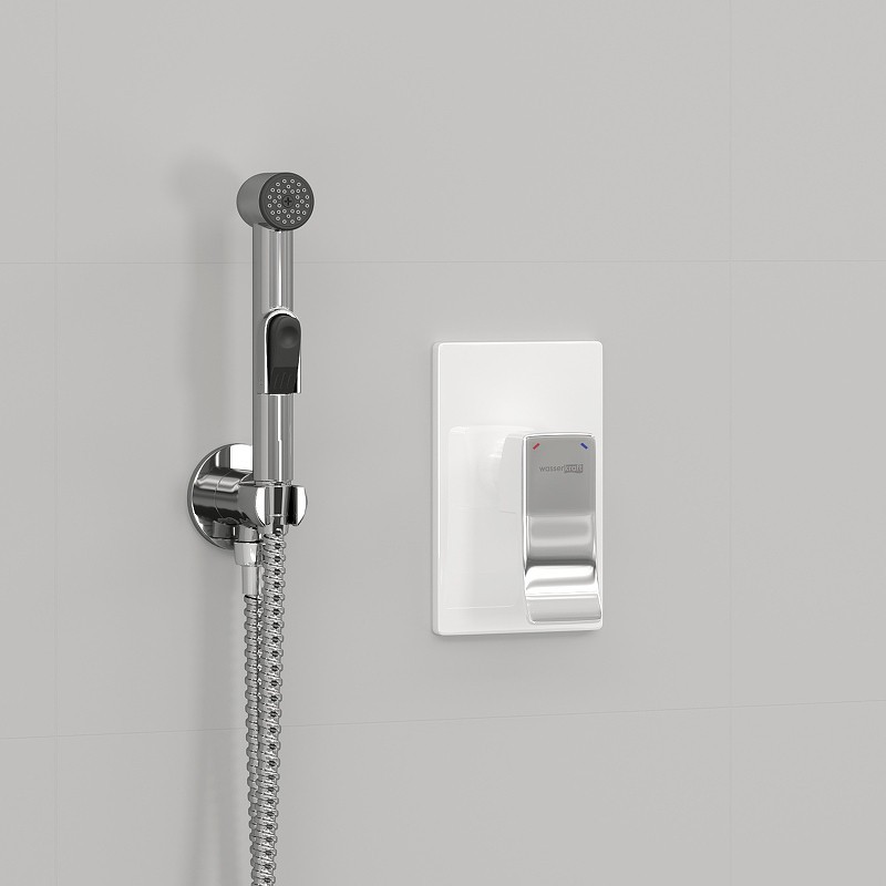 Гигиенический душ WasserKRAFT Aller A010656WHITE