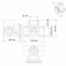 Смеситель для раковины WasserKRAFT A74543
