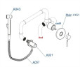 Гигиенический душ WasserKRAFT Main A14157