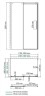 Душевой уголок WasserKRAFT Dinkel 120x100 58R10