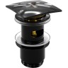 донный клапан WasserKRAFT Glan A166 click-clack