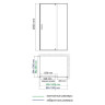 Душевой уголок WasserKRAFT Elbe 100x100 74P19