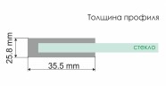 Душевой уголок WasserKRAFT Weser 90x100 78F18