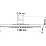 Душевая система WasserKRAFT Aller A12667WHITE