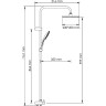 Душевая система WasserKRAFT A017