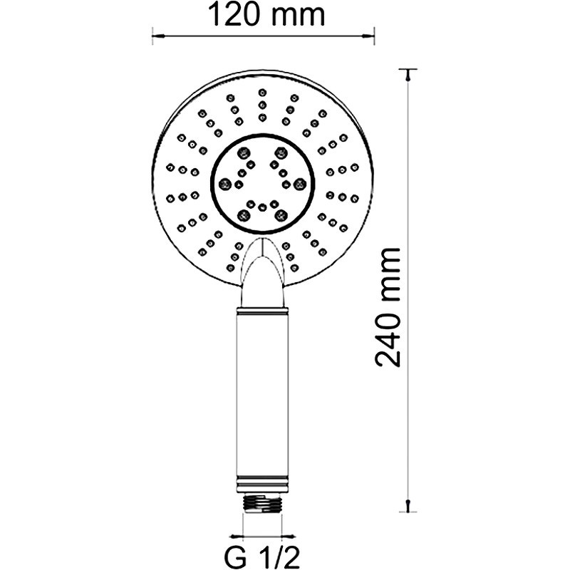 Душевая система WasserKRAFT A16067WHITE
