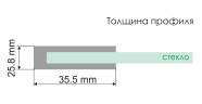 Душевой уголок WasserKRAFT Weser 100x90 78F22