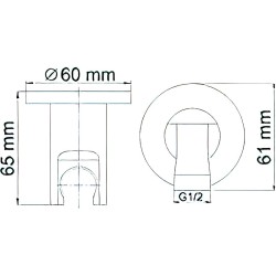 Шланговое подключение WasserKRAFT A022